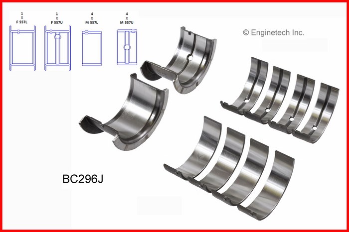 BC296J Bearing Set - Main Enginetech
