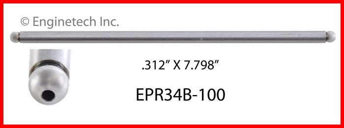 EPR34B-100 Push Rod Enginetech