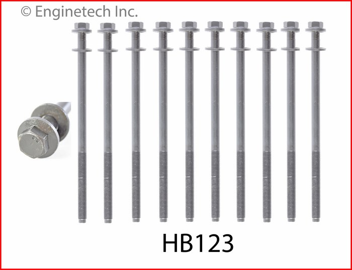 HB123 Head Bolt Set Enginetech