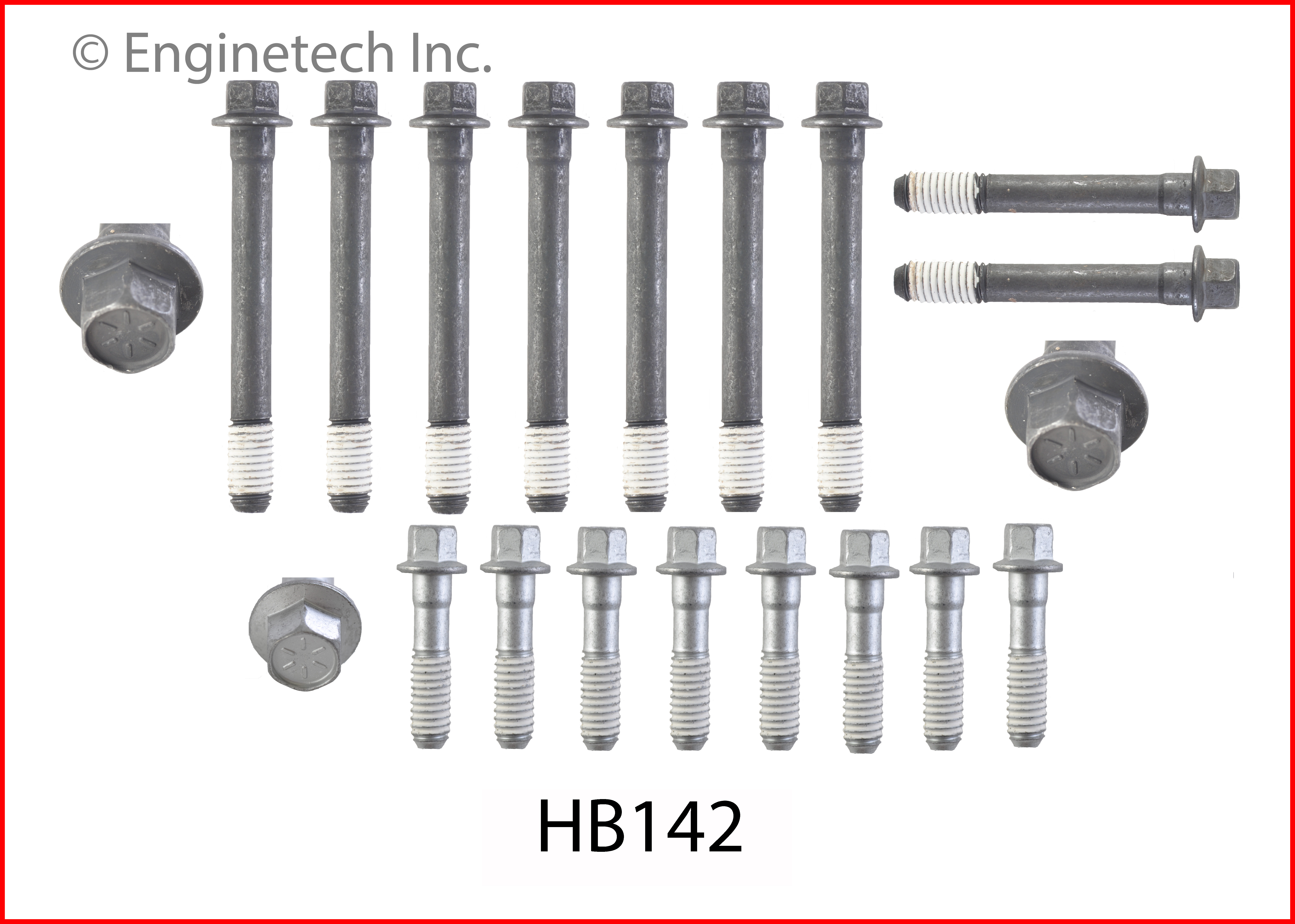 HB142 Head Bolt Set Enginetech