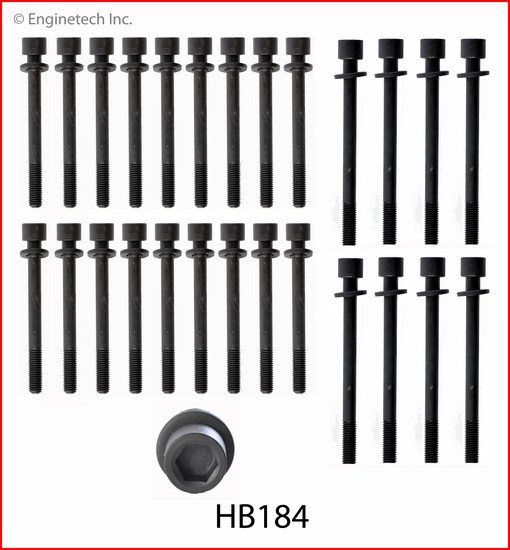 HB184 Head Bolt Set Enginetech