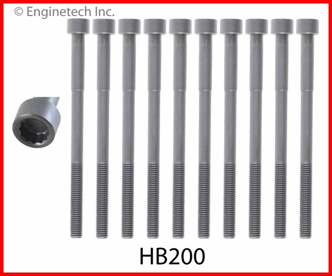 HB200 Head Bolt Set Enginetech