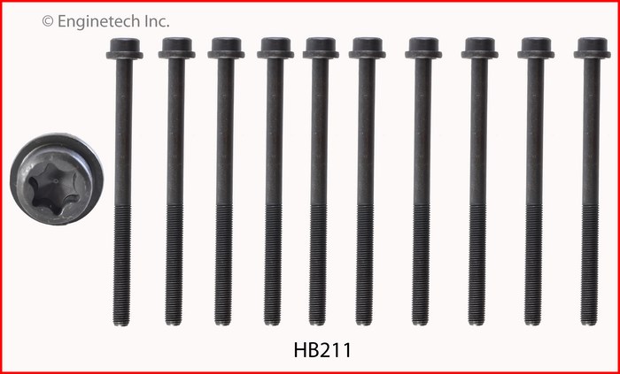 HB211 Head Bolt Set Enginetech