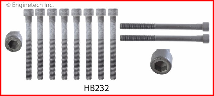 HB232 Head Bolt Set Enginetech
