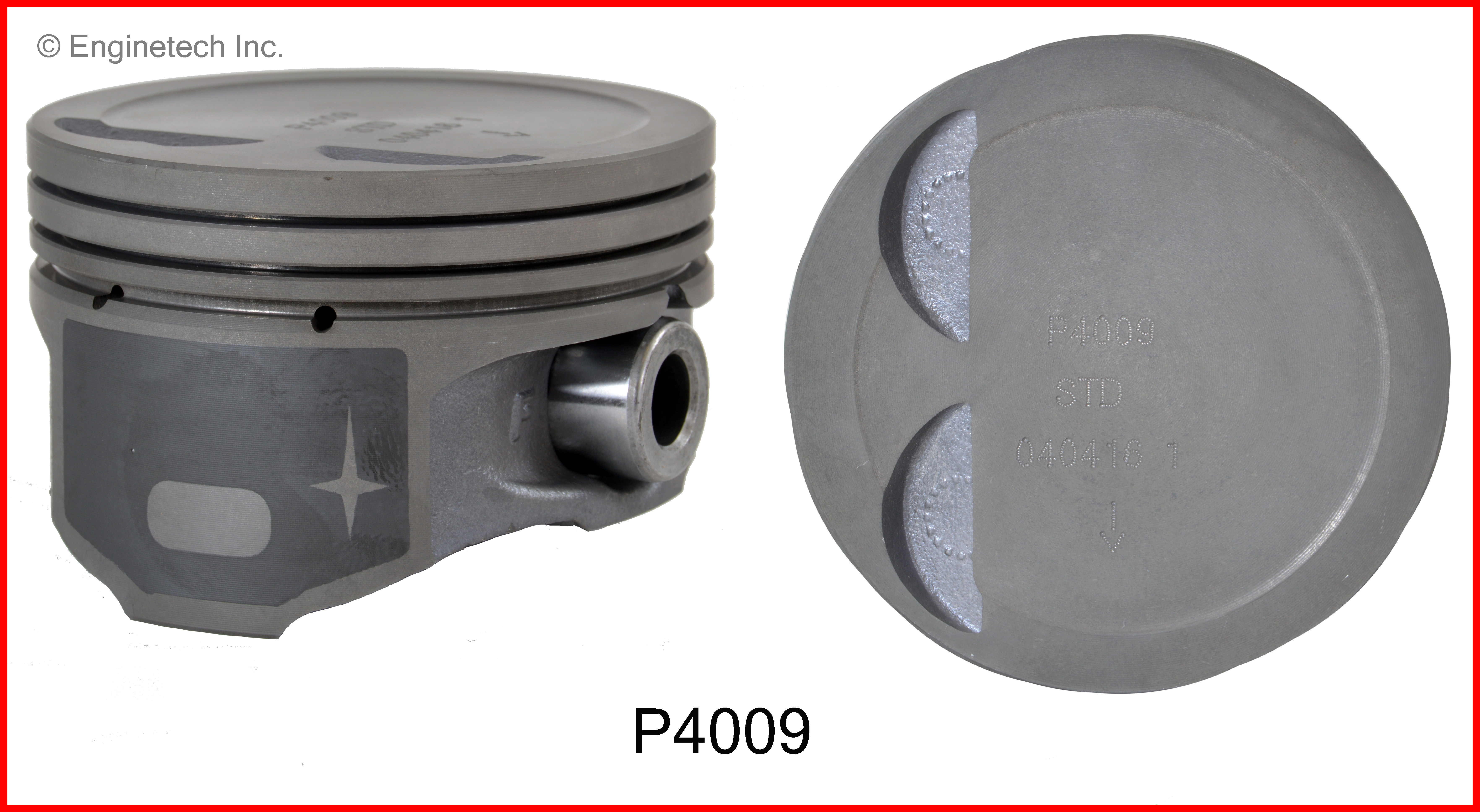 P4009(4) Piston Set Enginetech