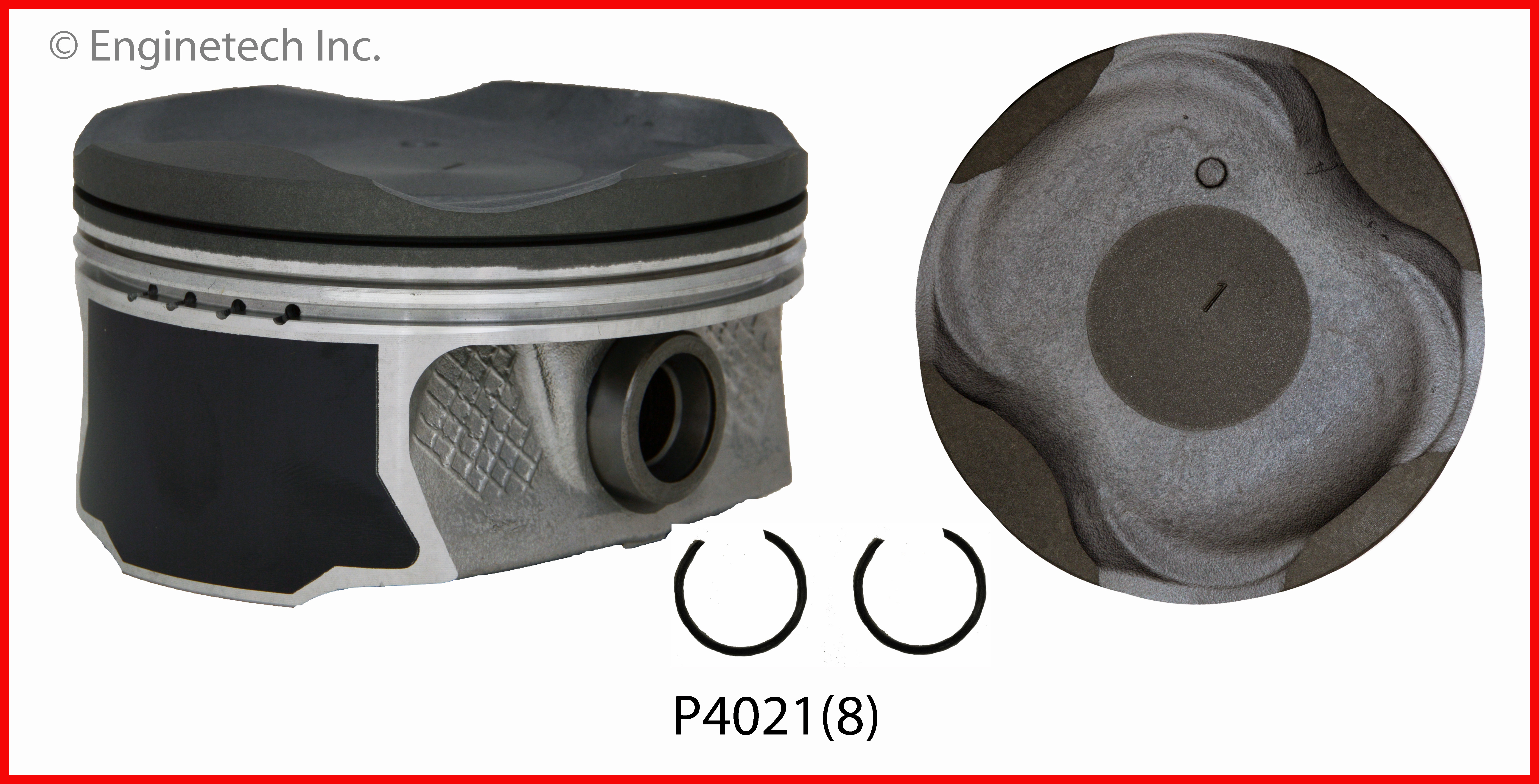 P4021(8) Piston Set Enginetech