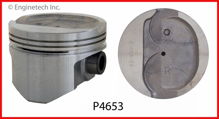 P4653(6) Piston Set Enginetech