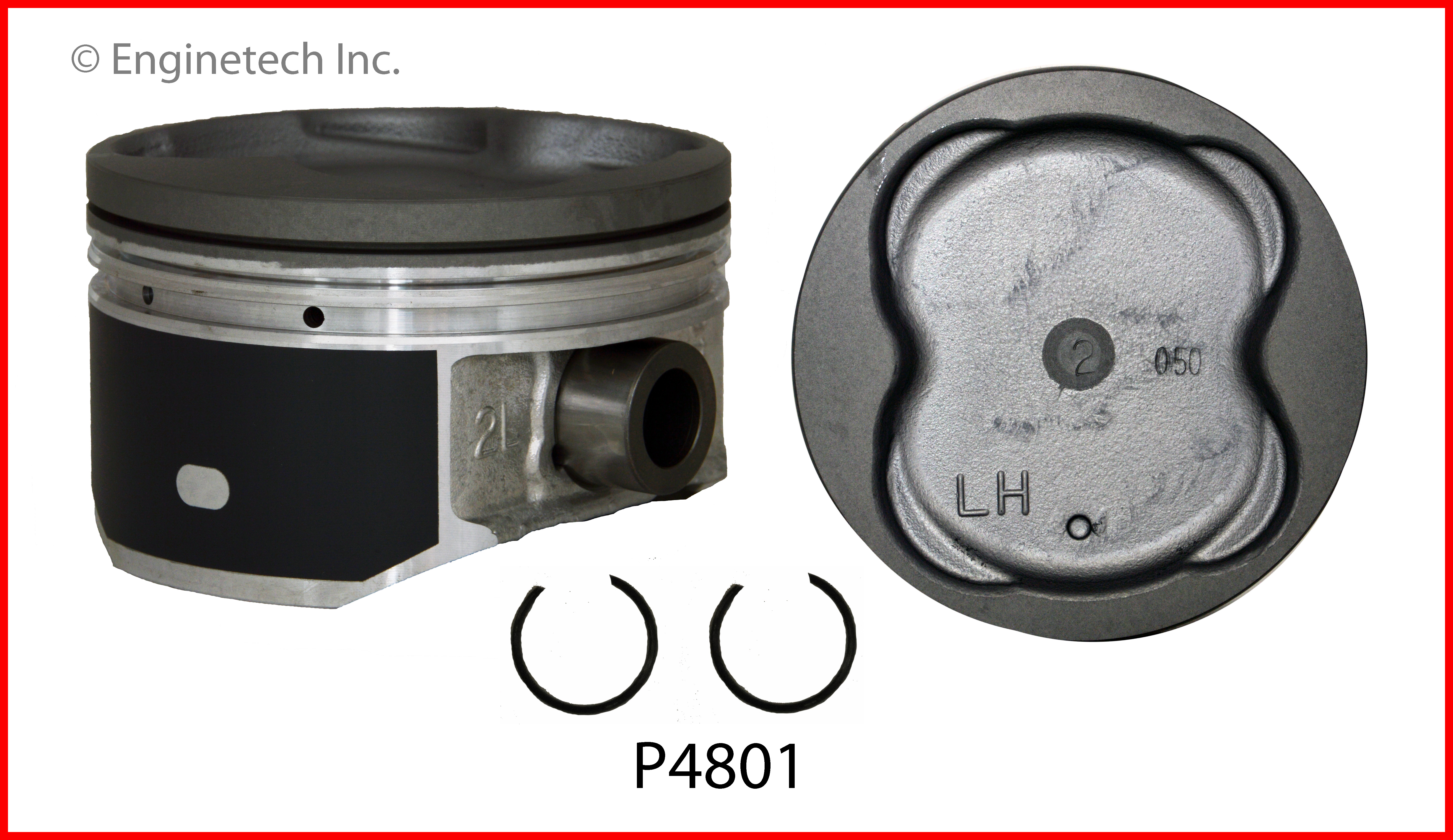 P4801(8) Piston Set Enginetech