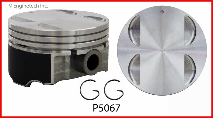 P5067(6) Piston Set Enginetech