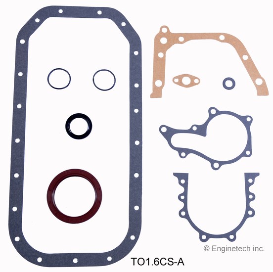 TO1.6CS-A Gasket Set - Lower Enginetech