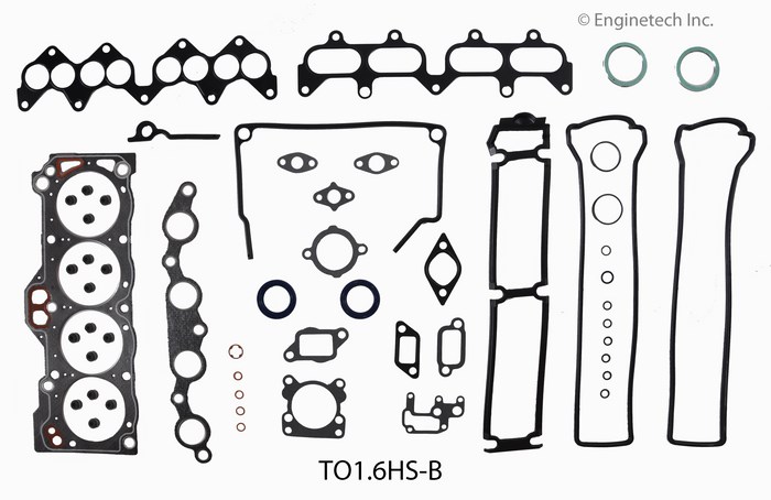 TO1.6HS-B Gasket Set - Head Enginetech