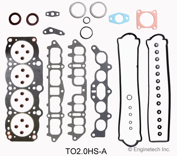 TO2.0HS-C Gasket Set - Head Enginetech