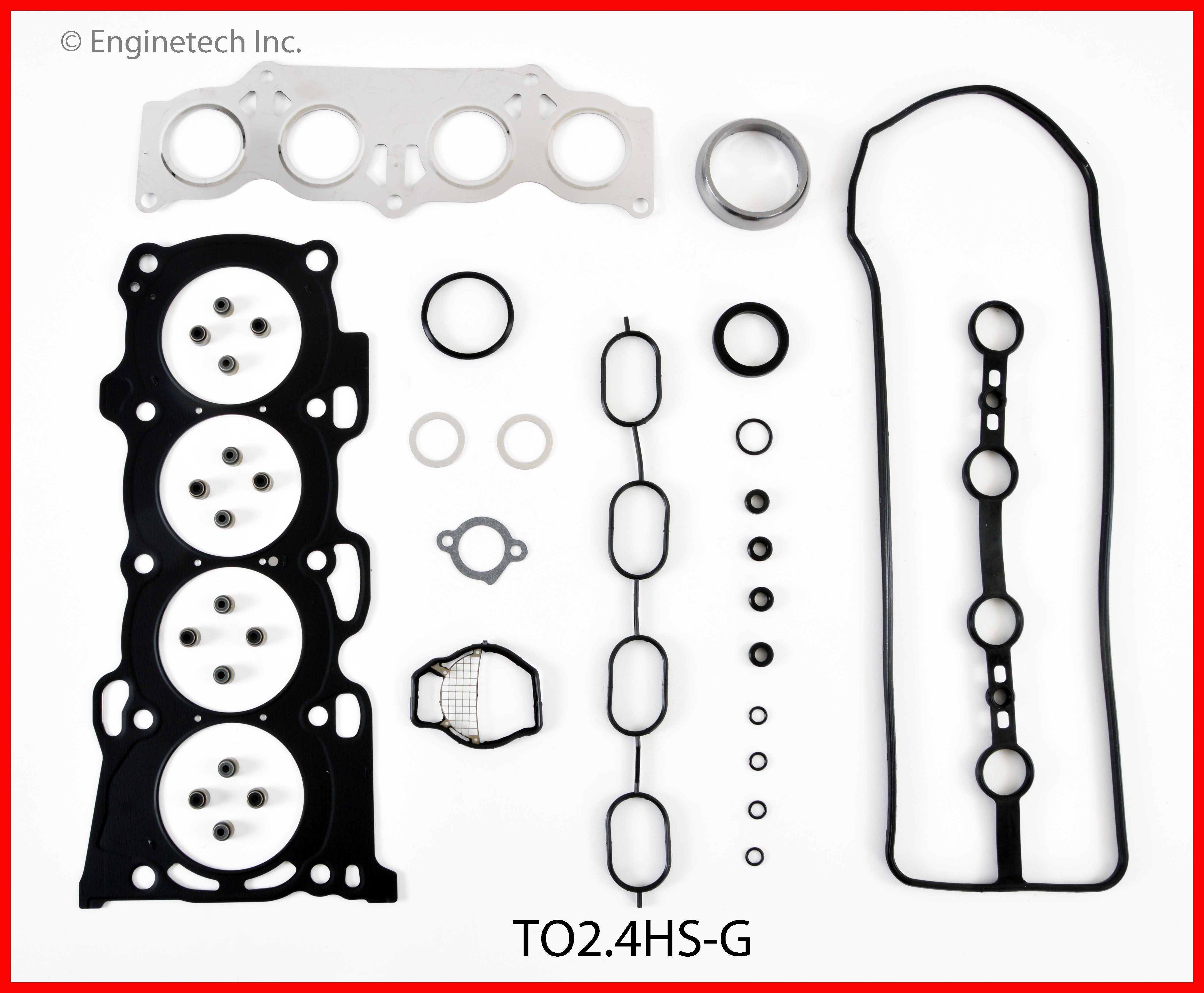 TO2.4HS-G Gasket Set - Head Enginetech