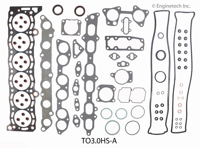 TO3.0HS-A Gasket Set - Head Enginetech