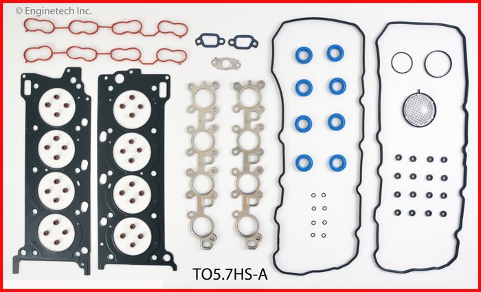 TO5.7HS-A Gasket Set - Head Enginetech